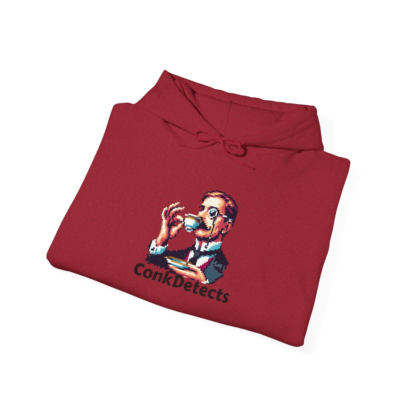 Pinky's Up ConkDetects Unisex Heavy Blend™ Hooded Sweatshirt