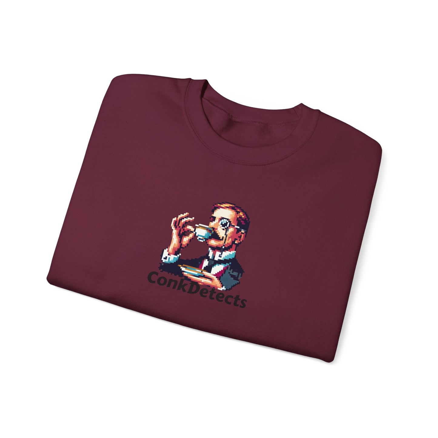 Pinky's Up ConkDetects Unisex Heavy Blend™ Crewneck Sweatshirt