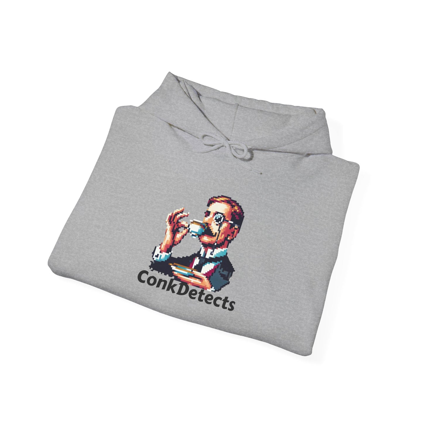 Pinky's Up ConkDetects Unisex Heavy Blend™ Hooded Sweatshirt