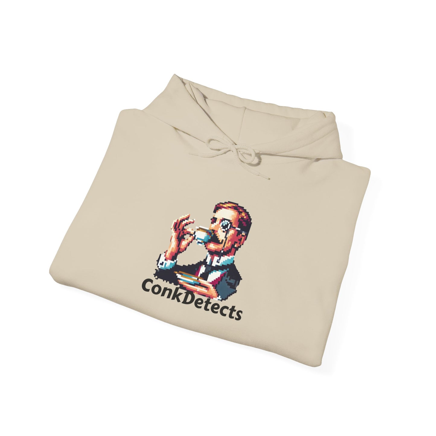 Pinky's Up ConkDetects Unisex Heavy Blend™ Hooded Sweatshirt