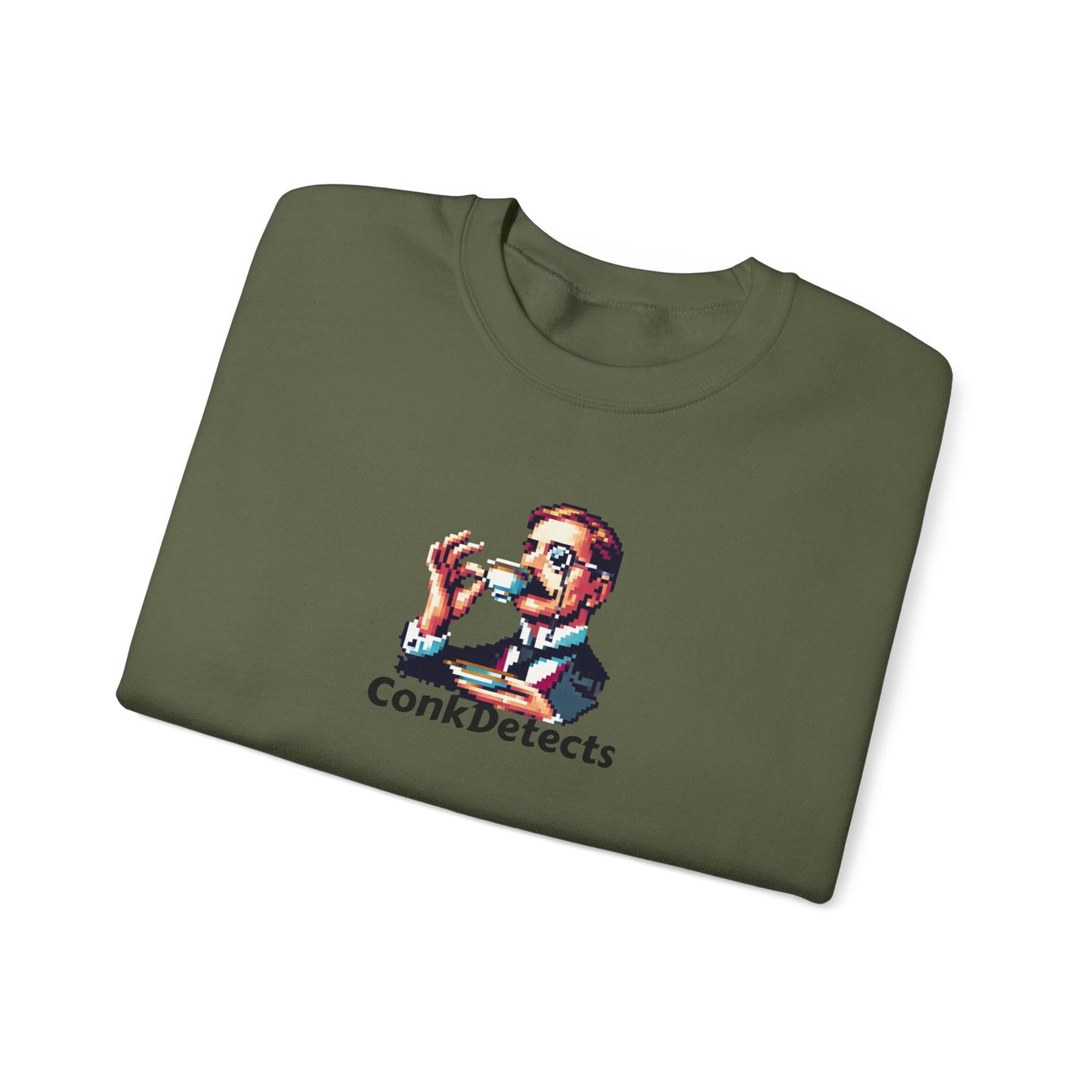 Pinky's Up ConkDetects Unisex Heavy Blend™ Crewneck Sweatshirt