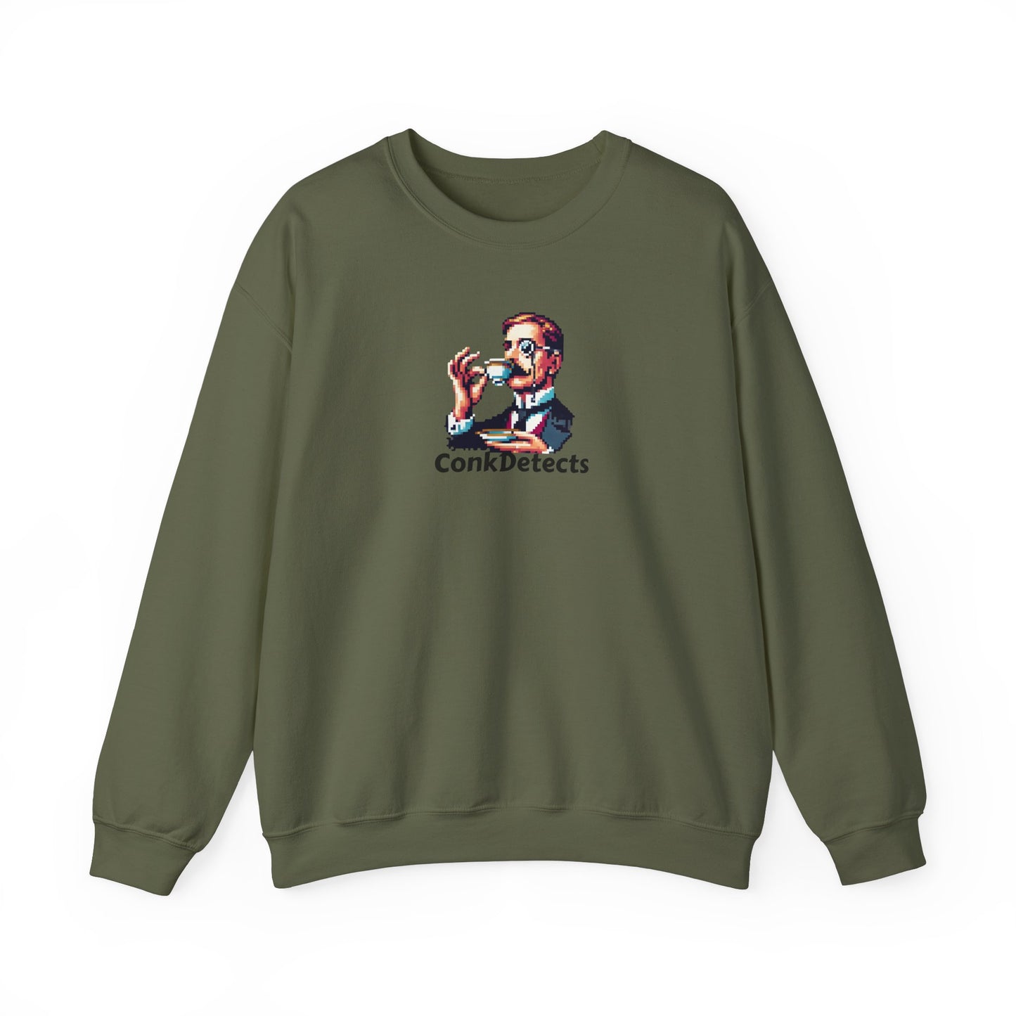 Pinky's Up ConkDetects Unisex Heavy Blend™ Crewneck Sweatshirt