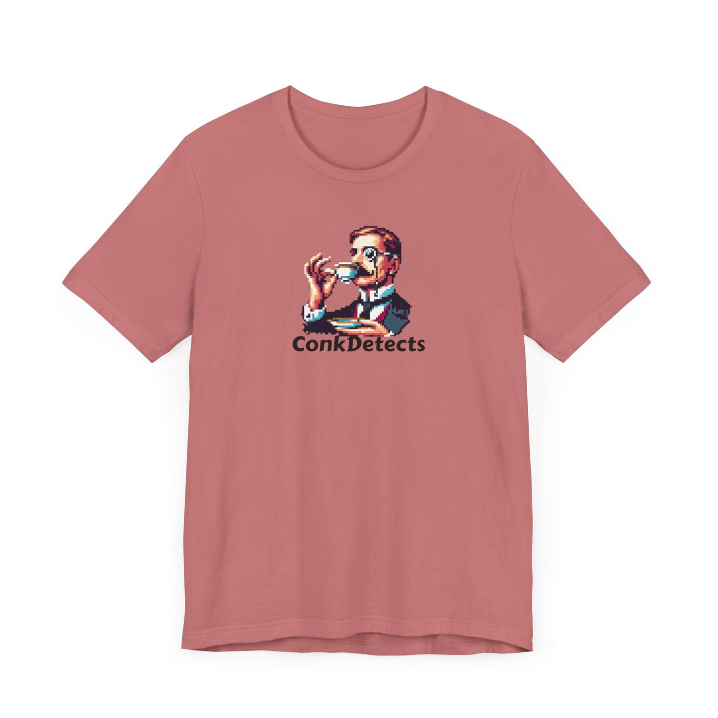 Pinky's Up! ConkDetects Unisex Jersey Short Sleeve Tee