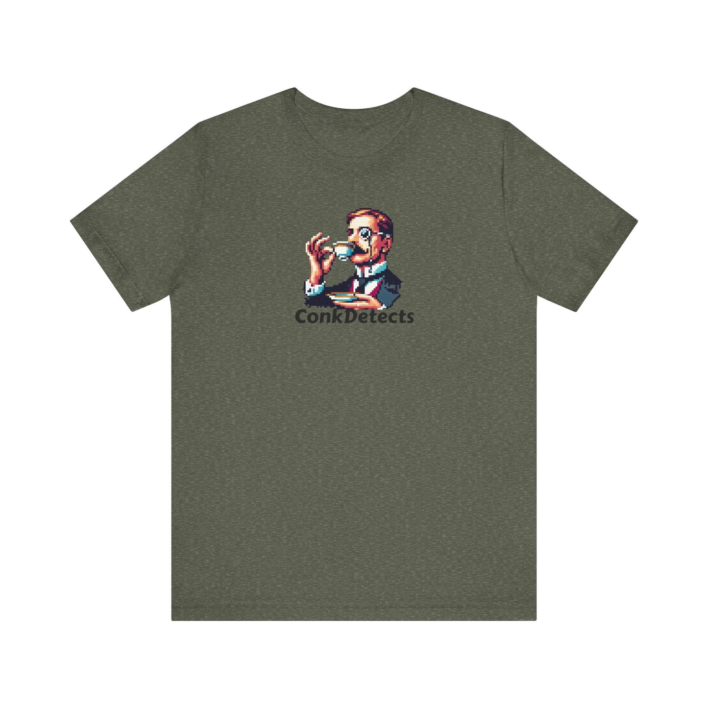 Pinky's Up! ConkDetects Unisex Jersey Short Sleeve Tee