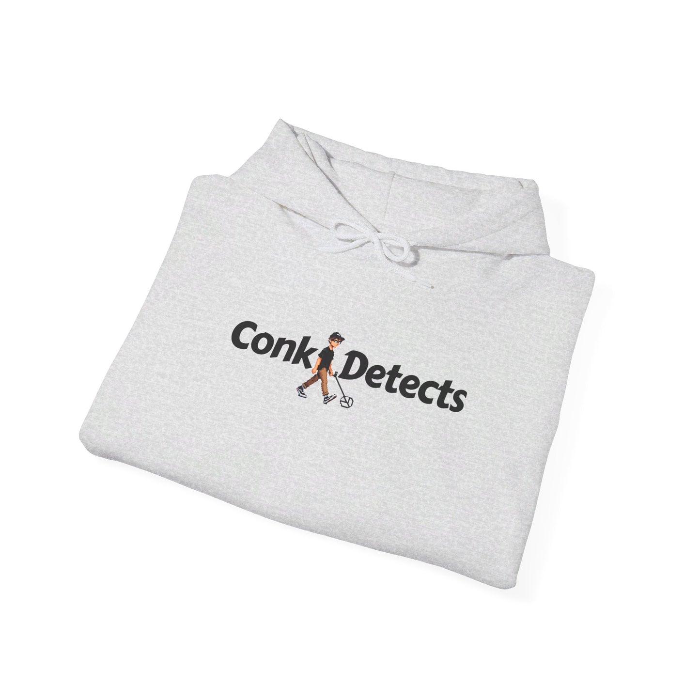 ConkDetects Pixel Josh Logo Unisex Heavy Blend™ Hooded Sweatshirt