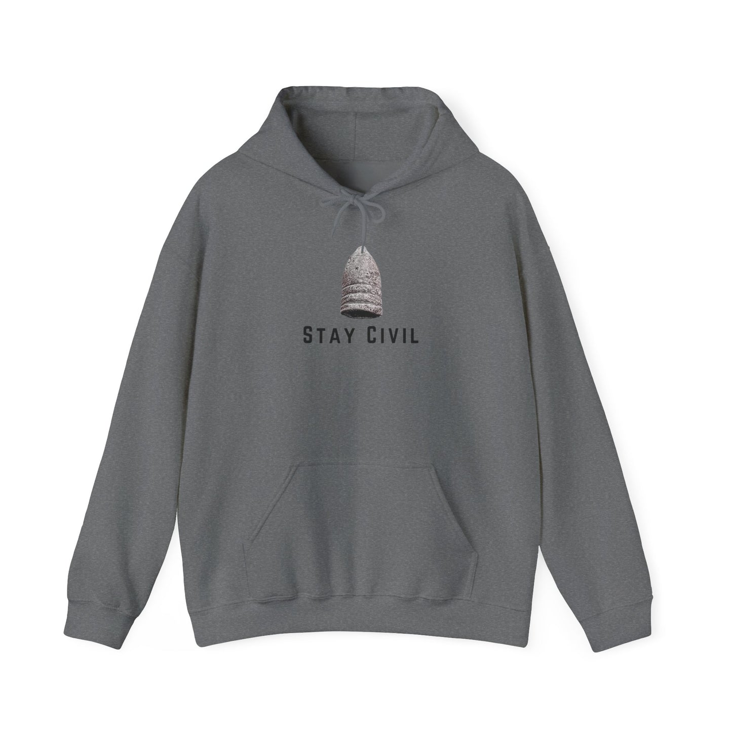 Stay Civil Unisex Heavy Blend™ Hooded Sweatshirt
