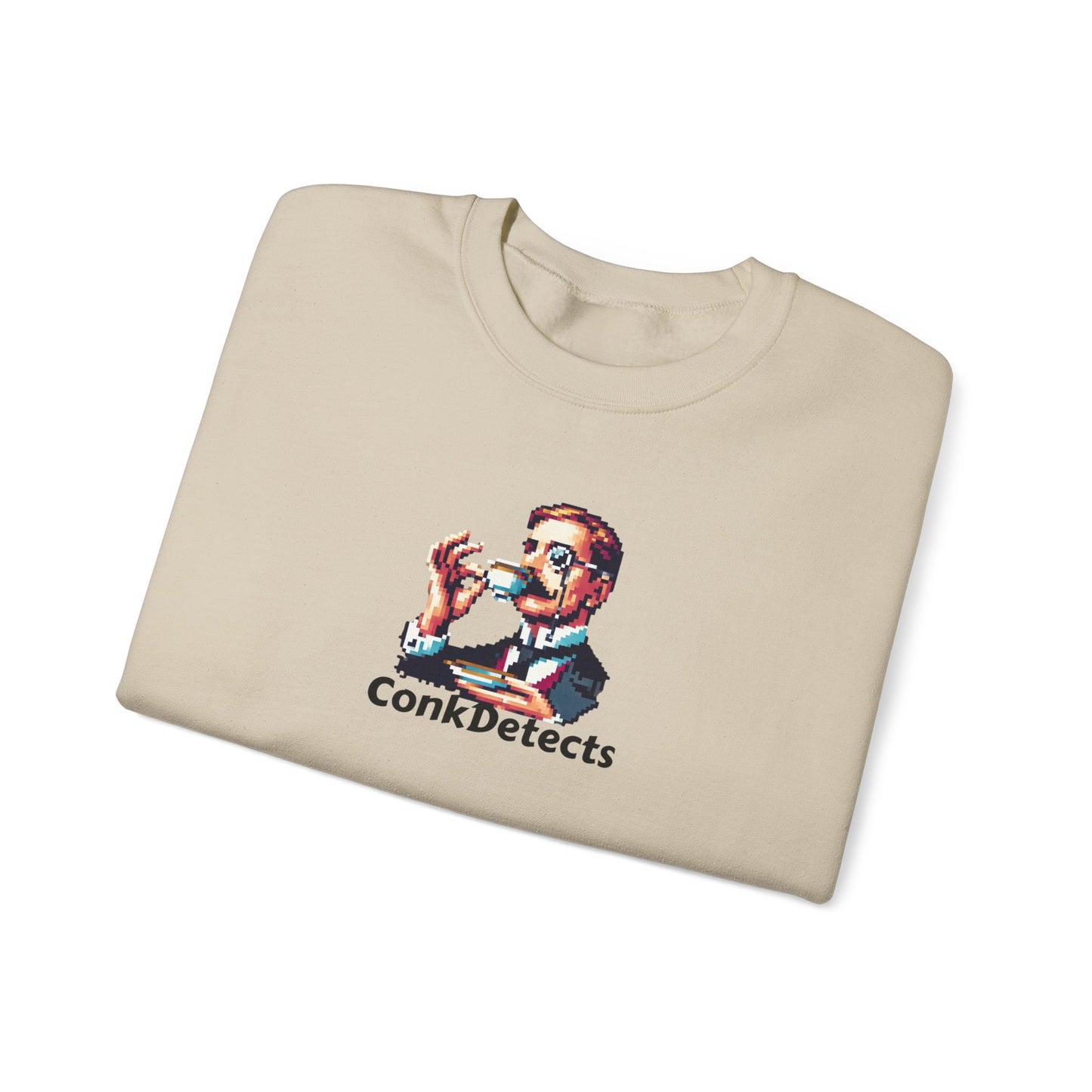 Pinky's Up ConkDetects Unisex Heavy Blend™ Crewneck Sweatshirt