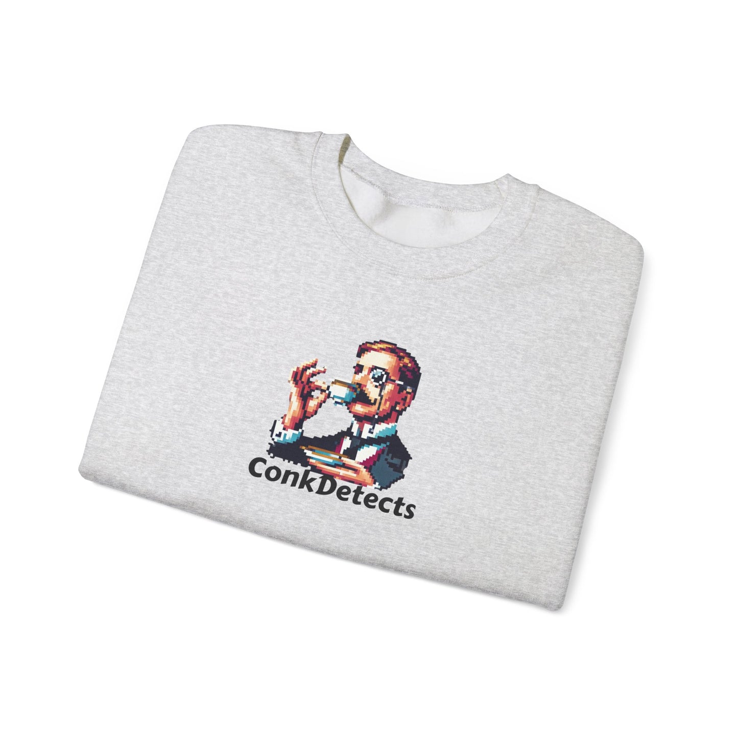 Pinky's Up ConkDetects Unisex Heavy Blend™ Crewneck Sweatshirt
