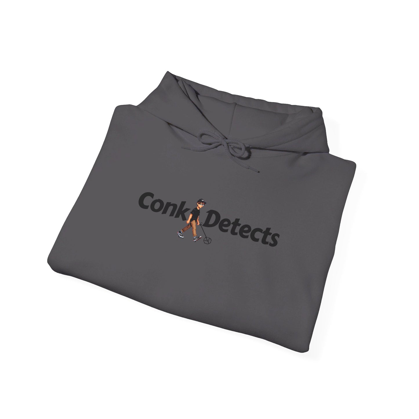 ConkDetects Pixel Josh Logo Unisex Heavy Blend™ Hooded Sweatshirt