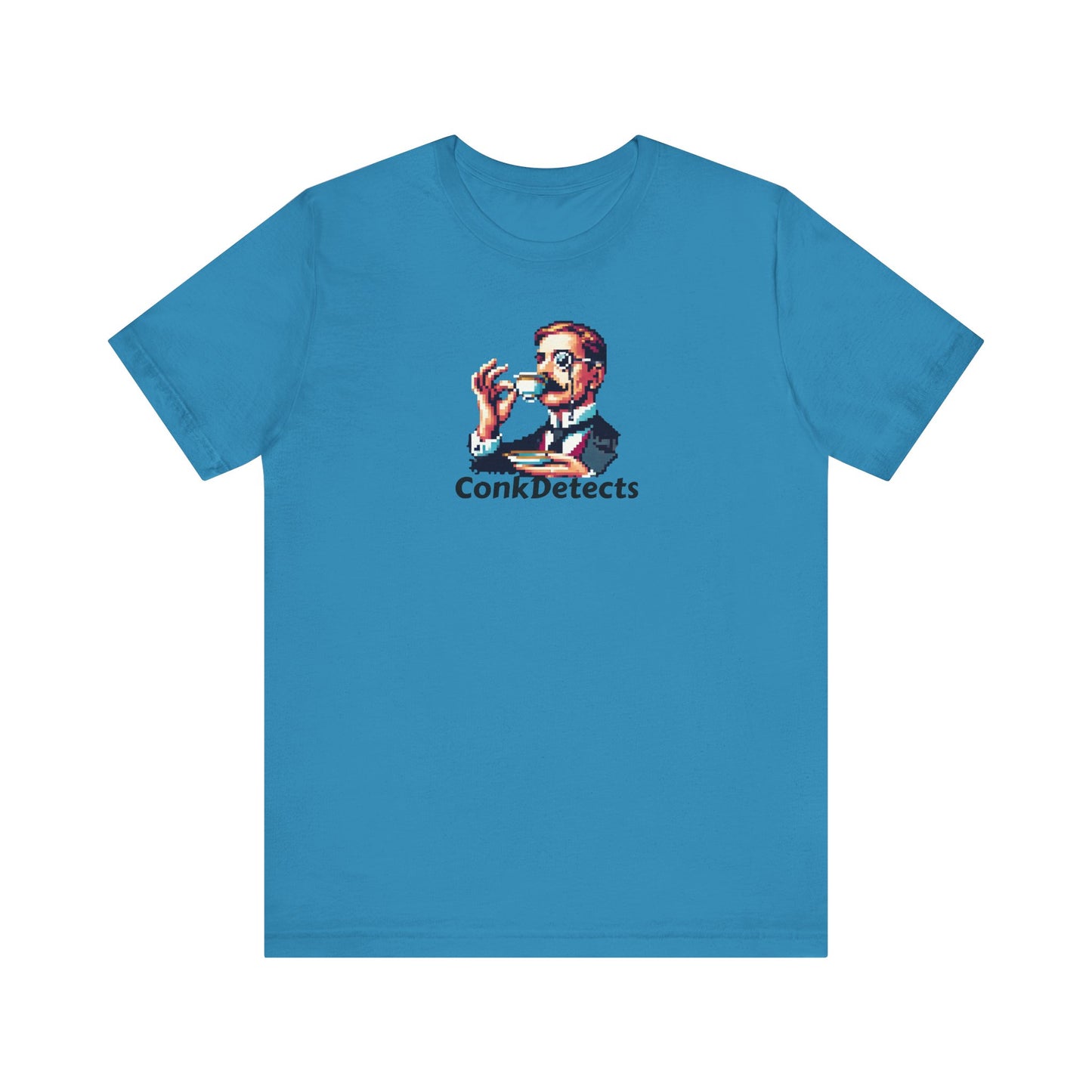Pinky's Up! ConkDetects Unisex Jersey Short Sleeve Tee