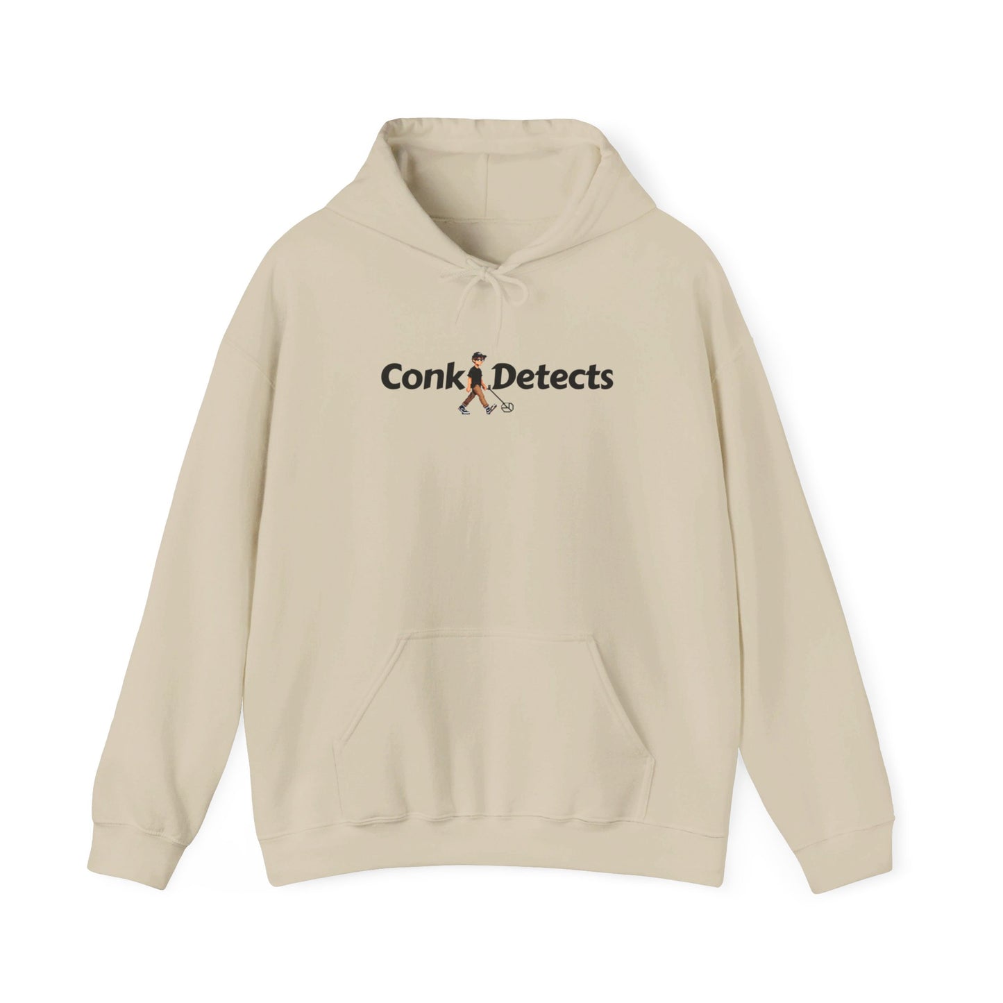 ConkDetects Pixel Josh Logo Unisex Heavy Blend™ Hooded Sweatshirt