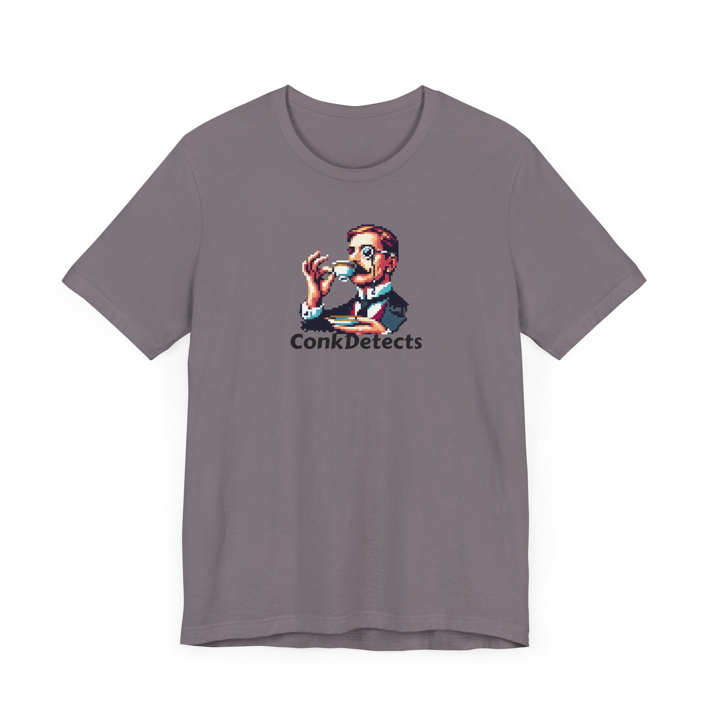 Pinky's Up! ConkDetects Unisex Jersey Short Sleeve Tee