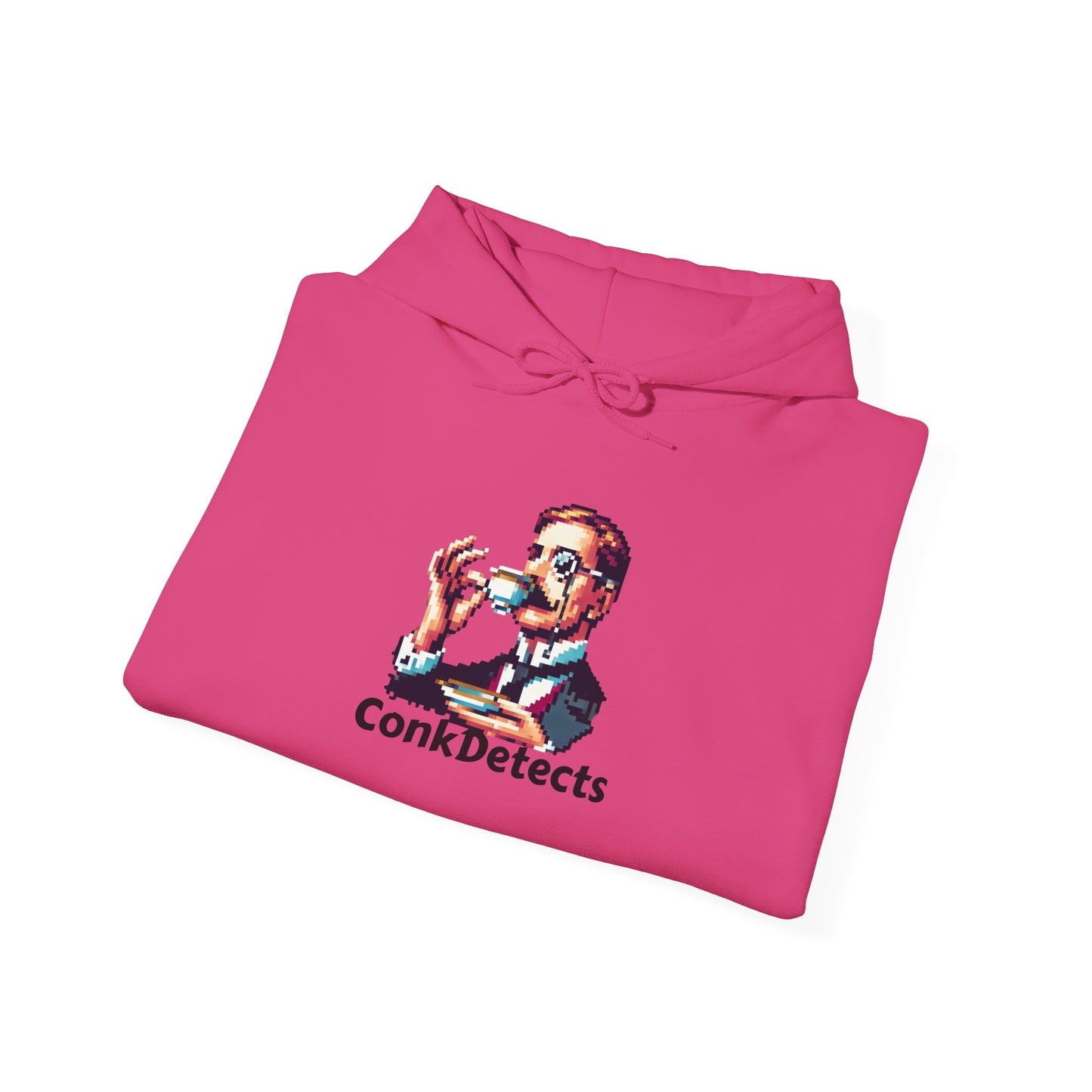 Pinky's Up ConkDetects Unisex Heavy Blend™ Hooded Sweatshirt