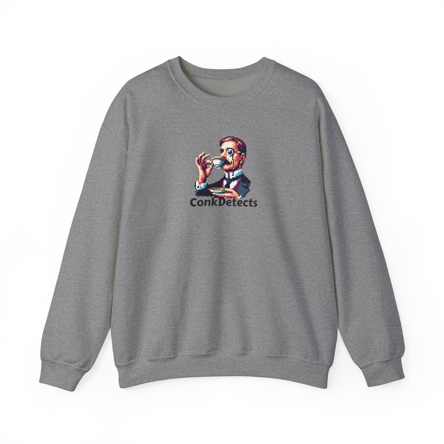 Pinky's Up ConkDetects Unisex Heavy Blend™ Crewneck Sweatshirt