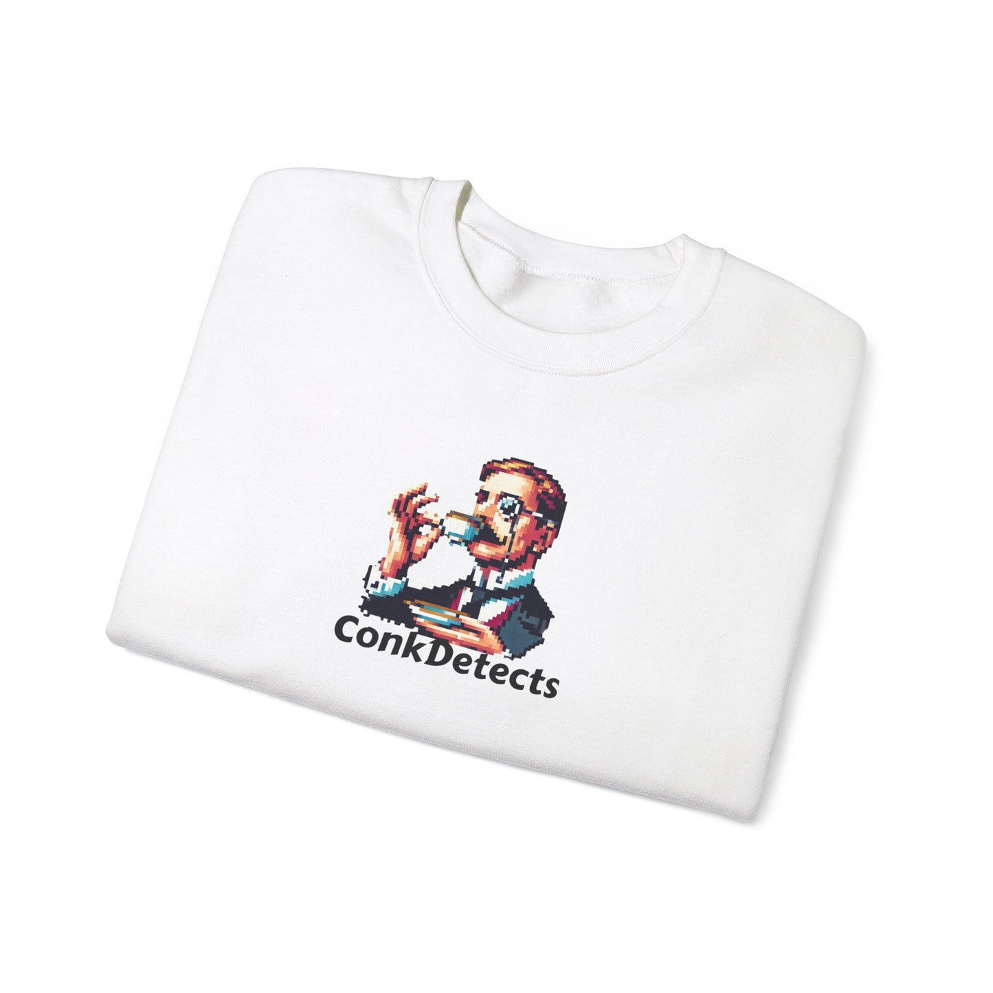Pinky's Up ConkDetects Unisex Heavy Blend™ Crewneck Sweatshirt