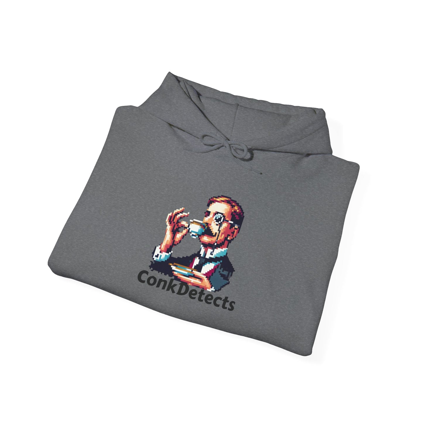 Pinky's Up ConkDetects Unisex Heavy Blend™ Hooded Sweatshirt