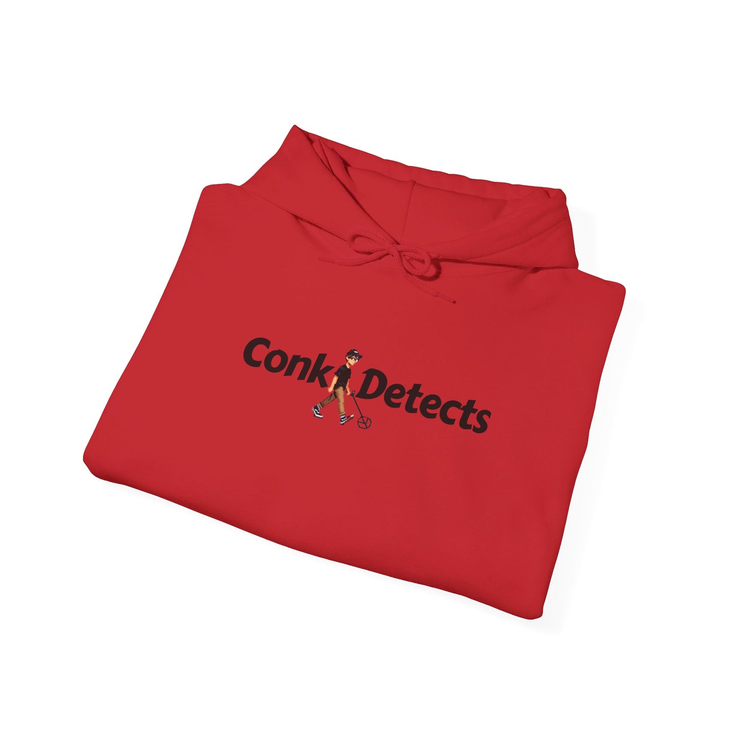 ConkDetects Pixel Josh Logo Unisex Heavy Blend™ Hooded Sweatshirt