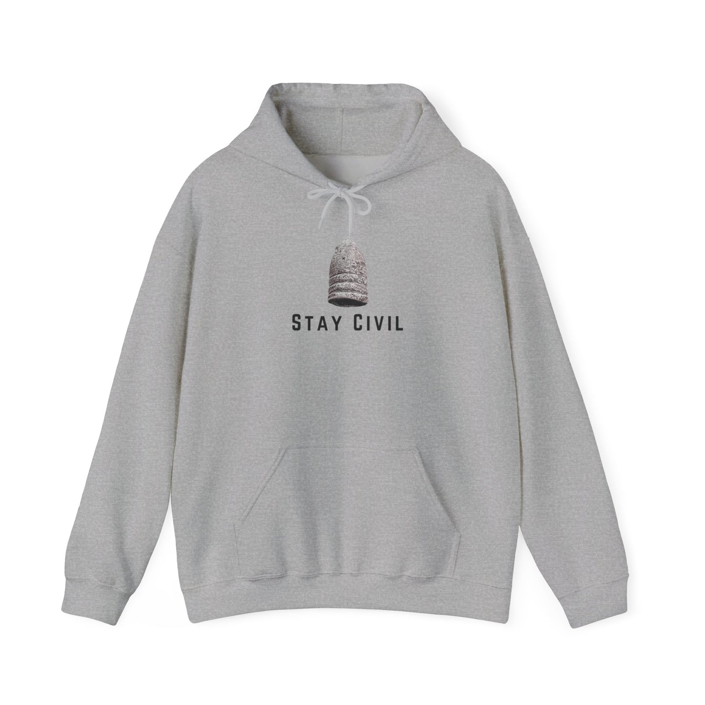 Stay Civil Unisex Heavy Blend™ Hooded Sweatshirt