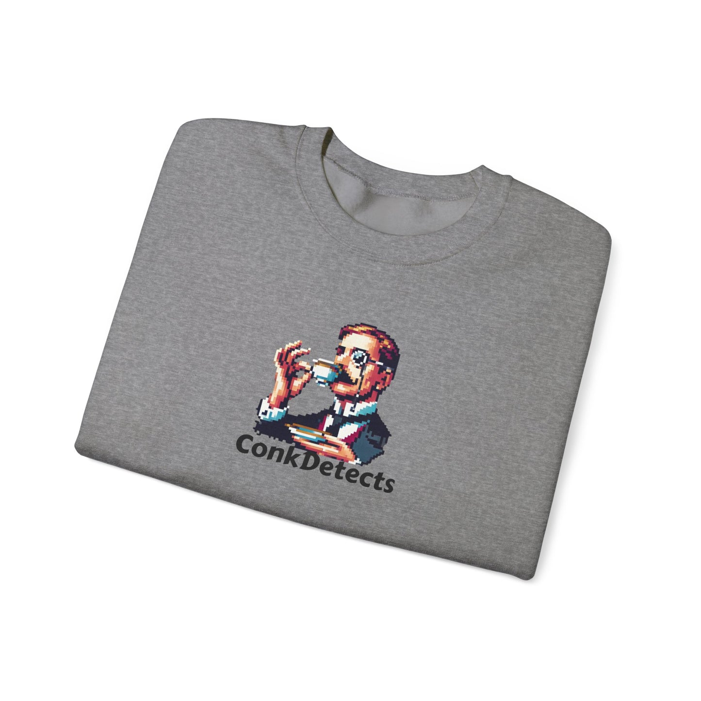 Pinky's Up ConkDetects Unisex Heavy Blend™ Crewneck Sweatshirt