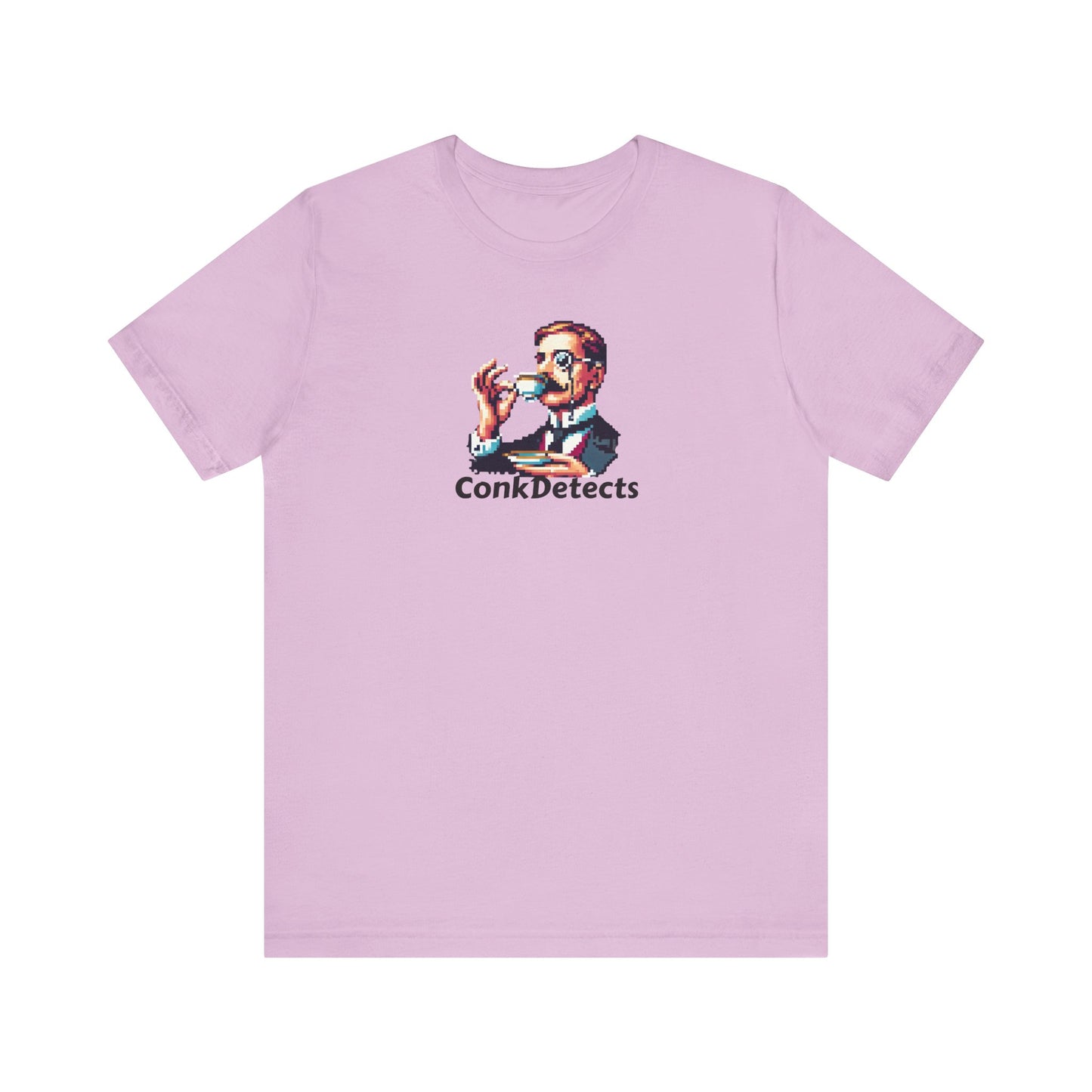 Pinky's Up! ConkDetects Unisex Jersey Short Sleeve Tee