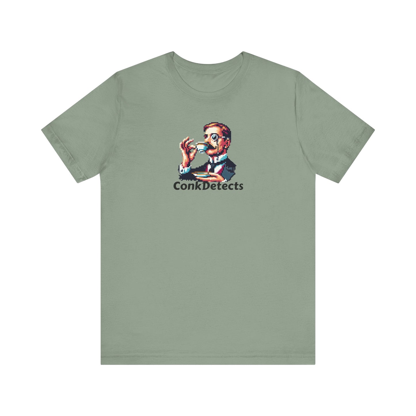 Pinky's Up! ConkDetects Unisex Jersey Short Sleeve Tee