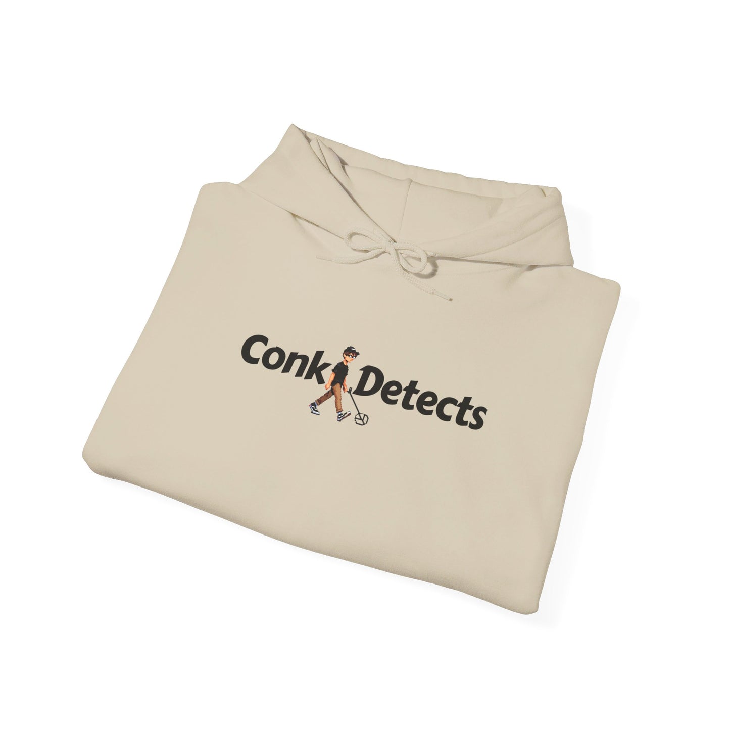 ConkDetects Pixel Josh Logo Unisex Heavy Blend™ Hooded Sweatshirt