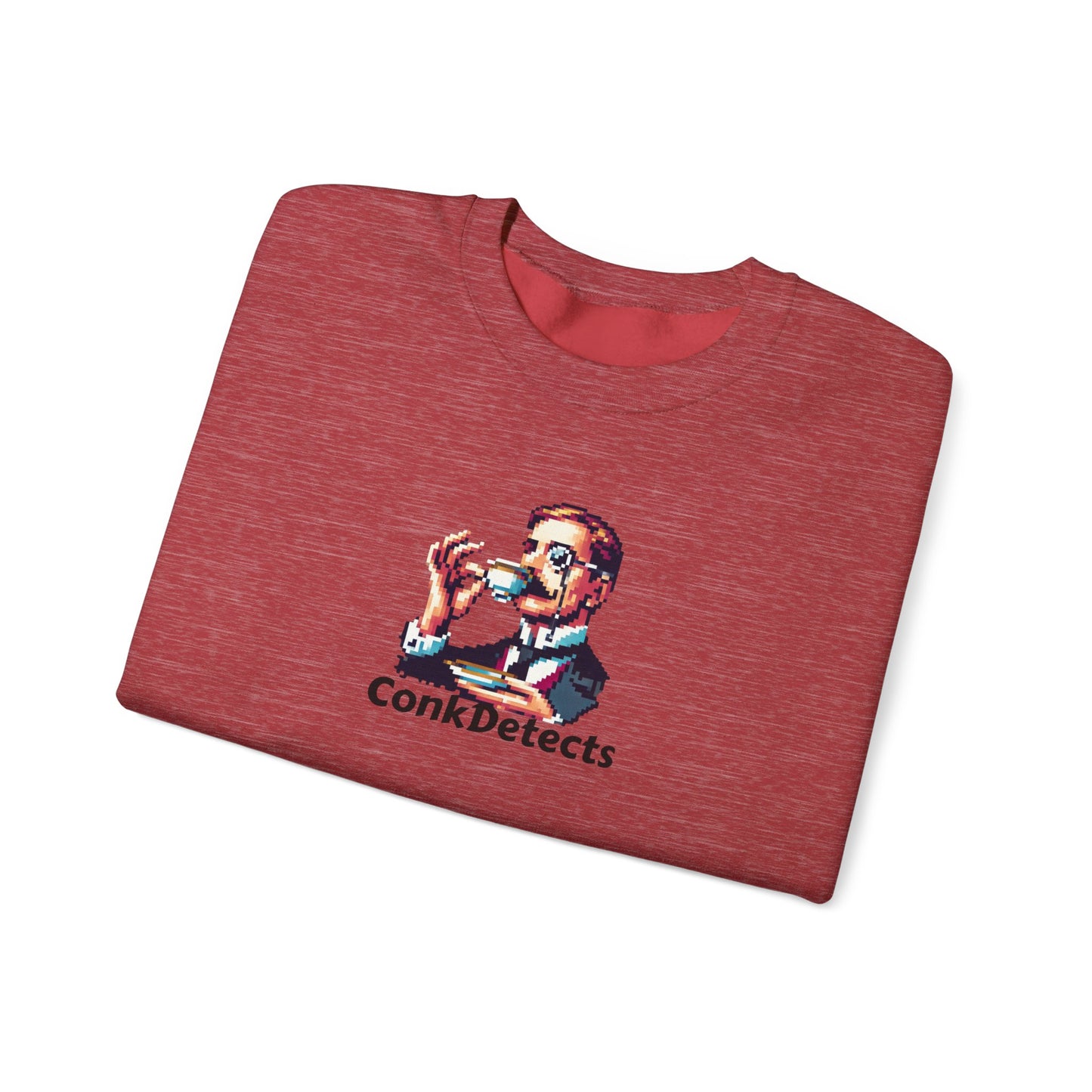 Pinky's Up ConkDetects Unisex Heavy Blend™ Crewneck Sweatshirt