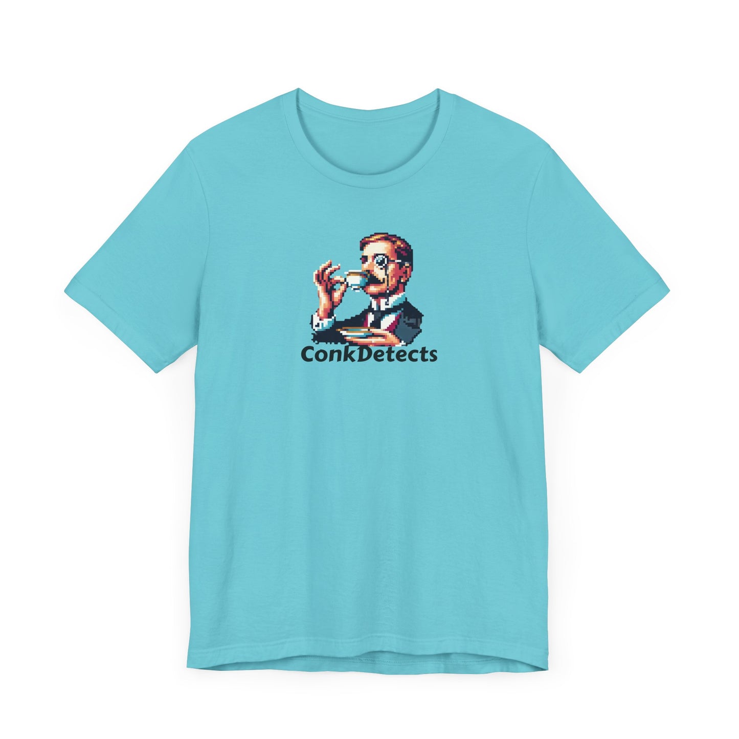 Pinky's Up! ConkDetects Unisex Jersey Short Sleeve Tee
