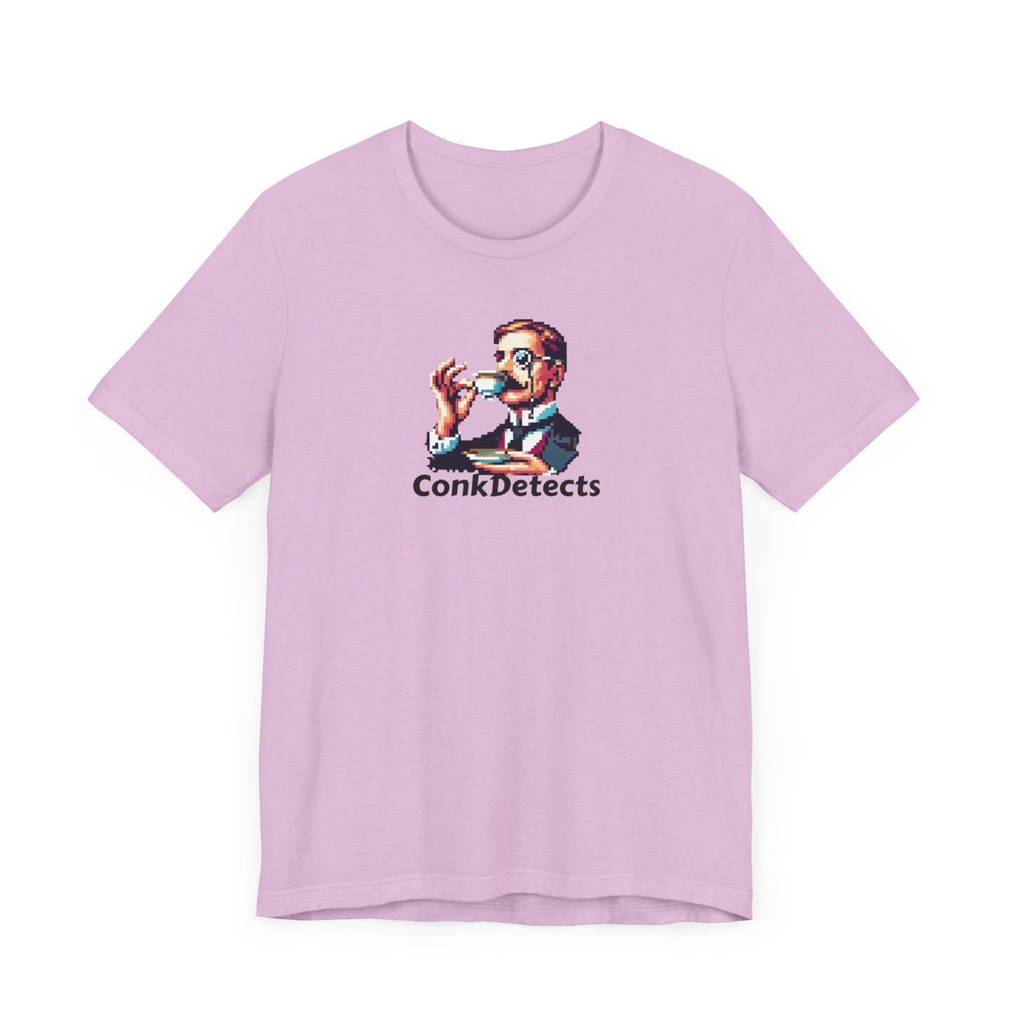 Pinky's Up! ConkDetects Unisex Jersey Short Sleeve Tee