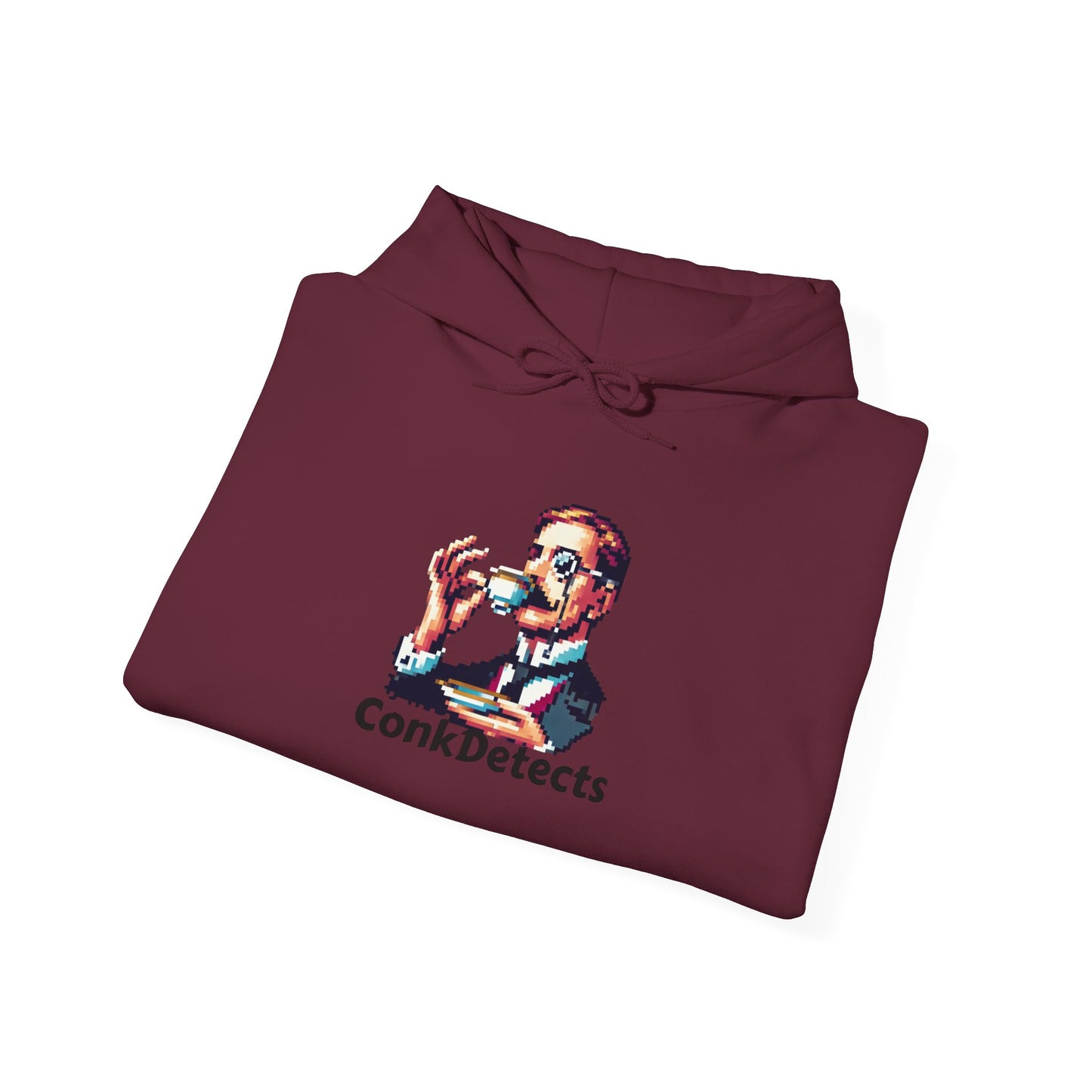 Pinky's Up ConkDetects Unisex Heavy Blend™ Hooded Sweatshirt