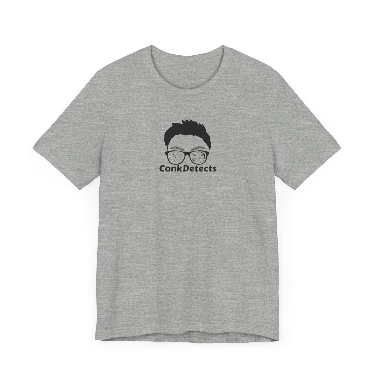 ConkDetects Classic Logo Unisex Jersey Short Sleeve Tee