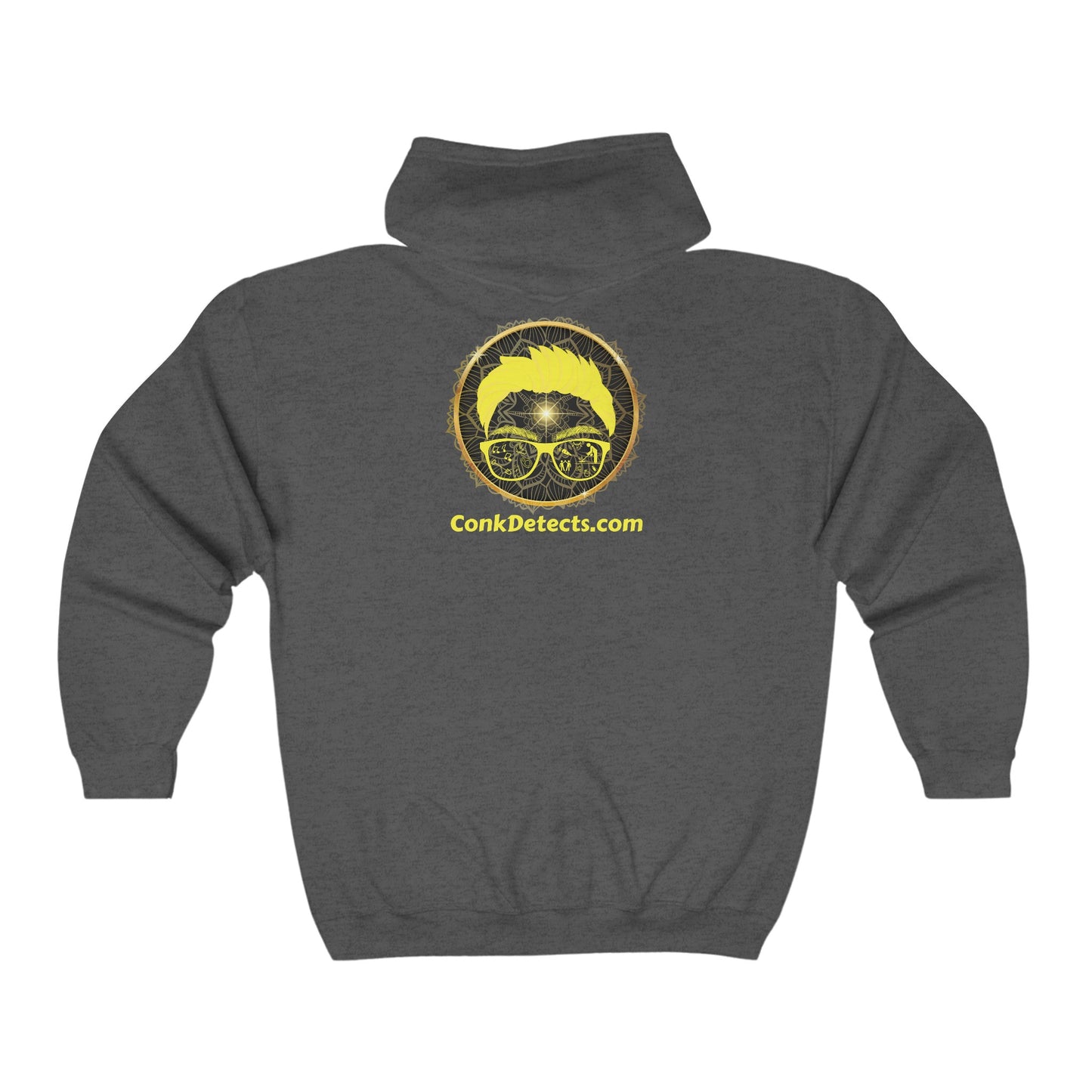 Zippered Hoodie - Omega Logo Design - Awesome