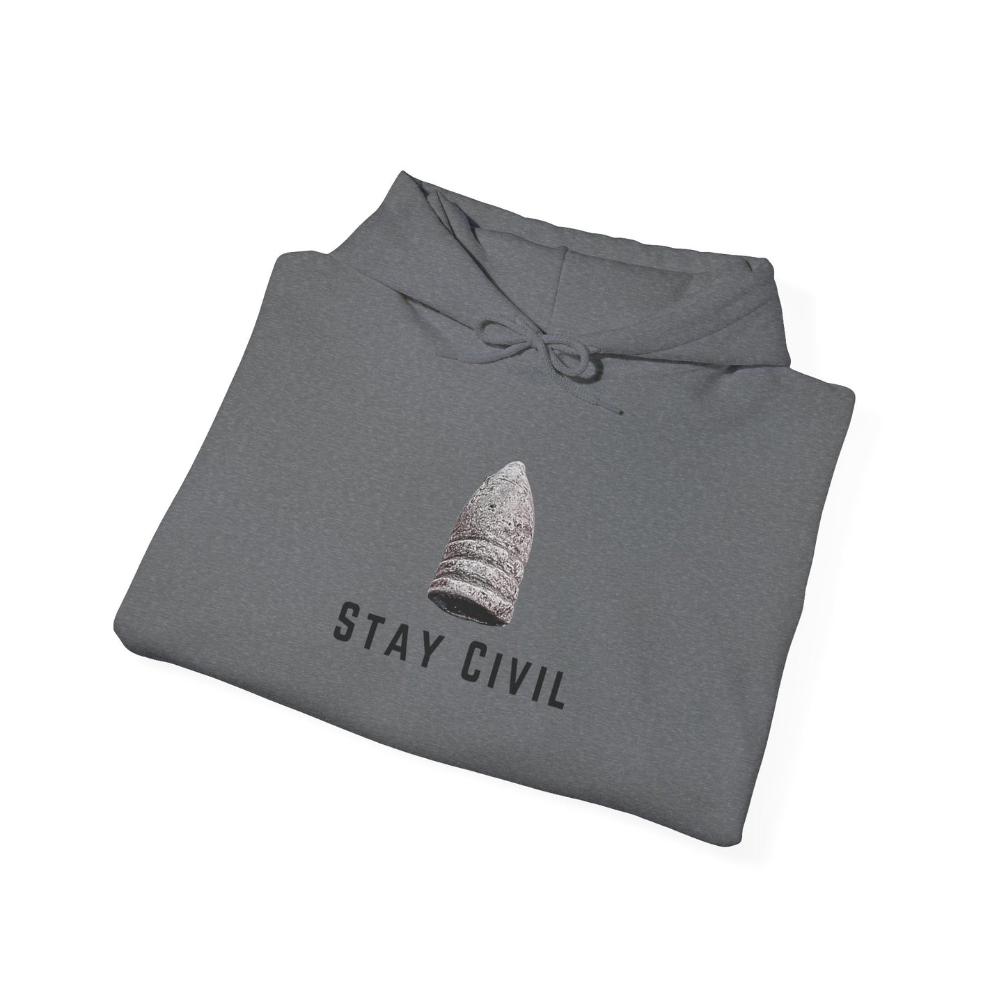Stay Civil Unisex Heavy Blend™ Hooded Sweatshirt