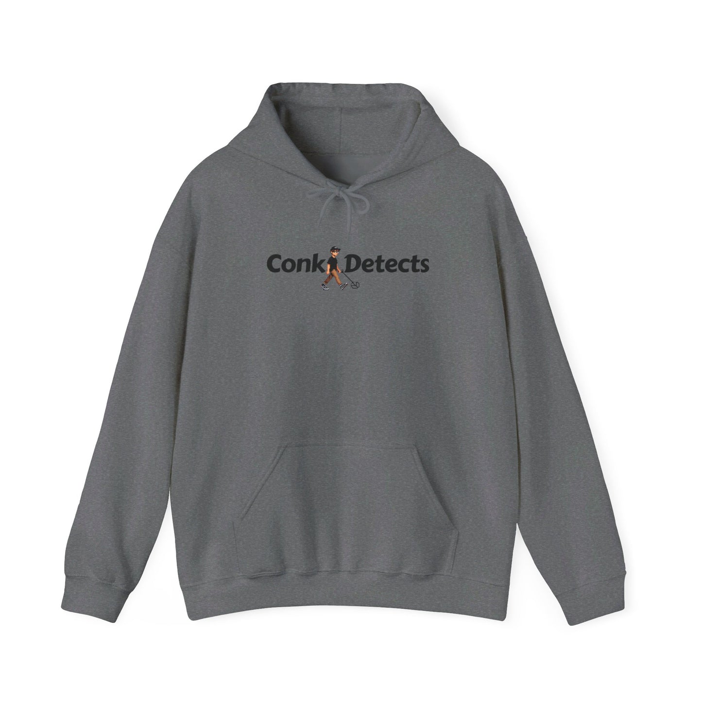 ConkDetects Pixel Josh Logo Unisex Heavy Blend™ Hooded Sweatshirt
