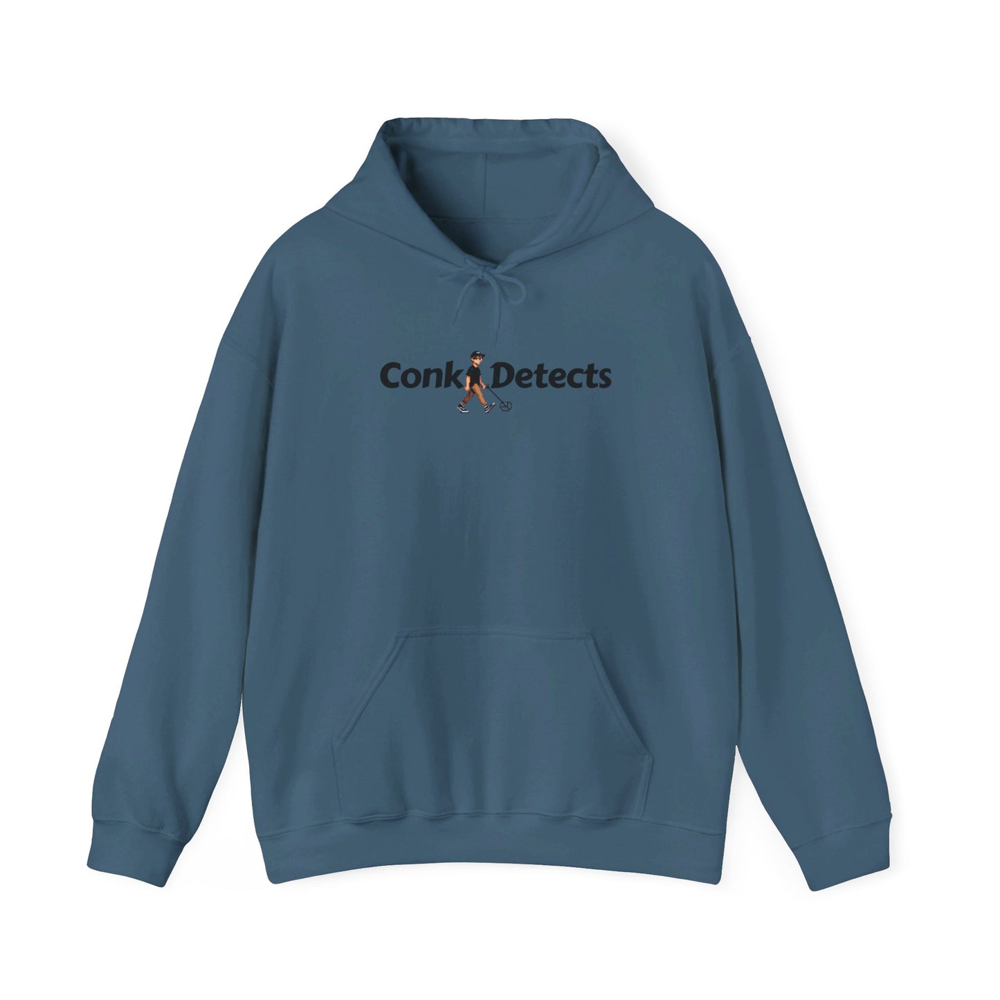 ConkDetects Pixel Josh Logo Unisex Heavy Blend™ Hooded Sweatshirt