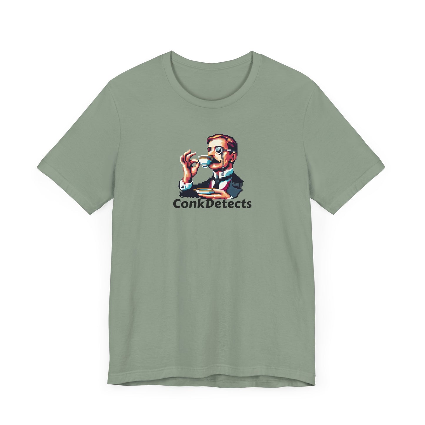 Pinky's Up! ConkDetects Unisex Jersey Short Sleeve Tee