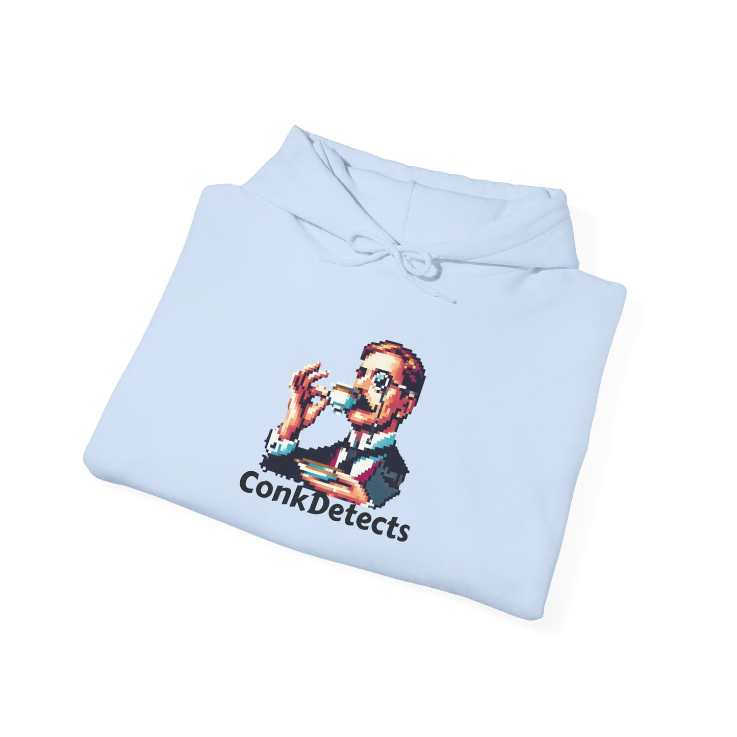 Pinky's Up ConkDetects Unisex Heavy Blend™ Hooded Sweatshirt