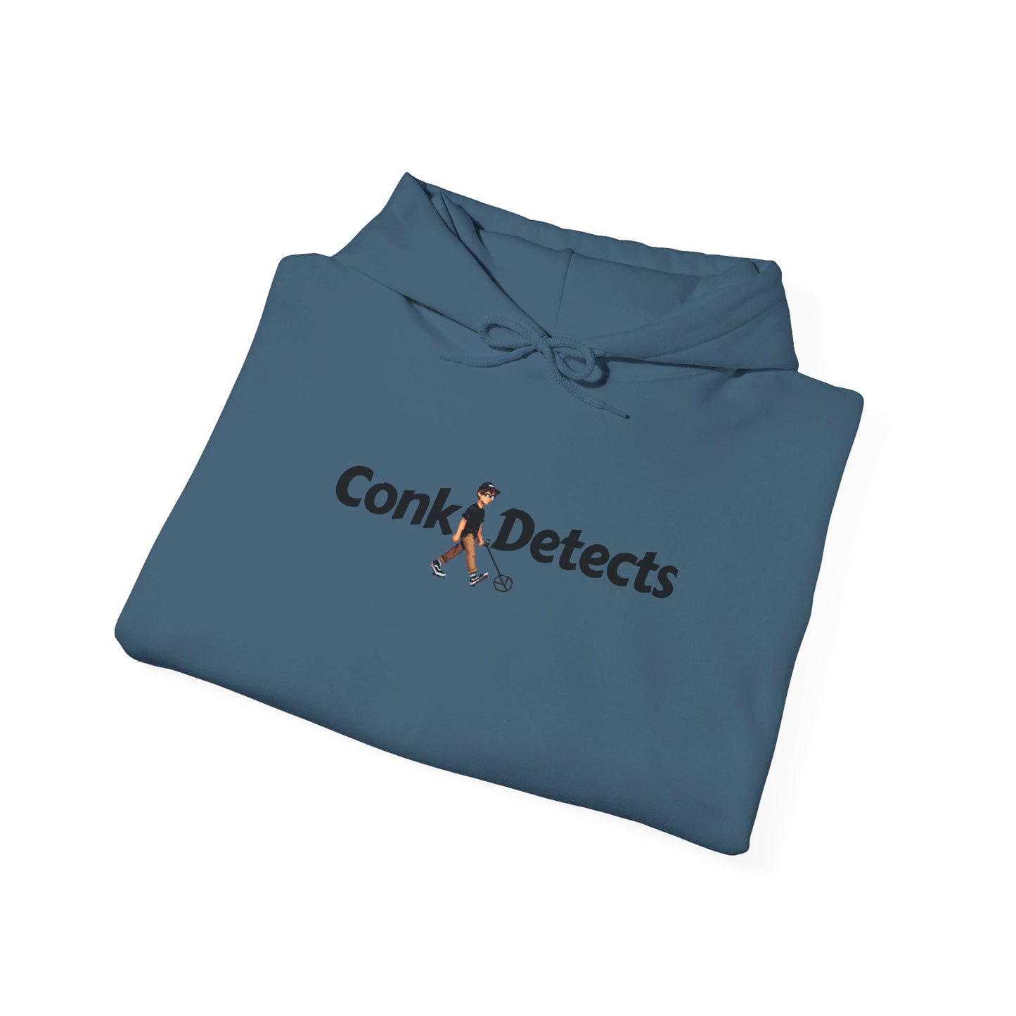 ConkDetects Pixel Josh Logo Unisex Heavy Blend™ Hooded Sweatshirt