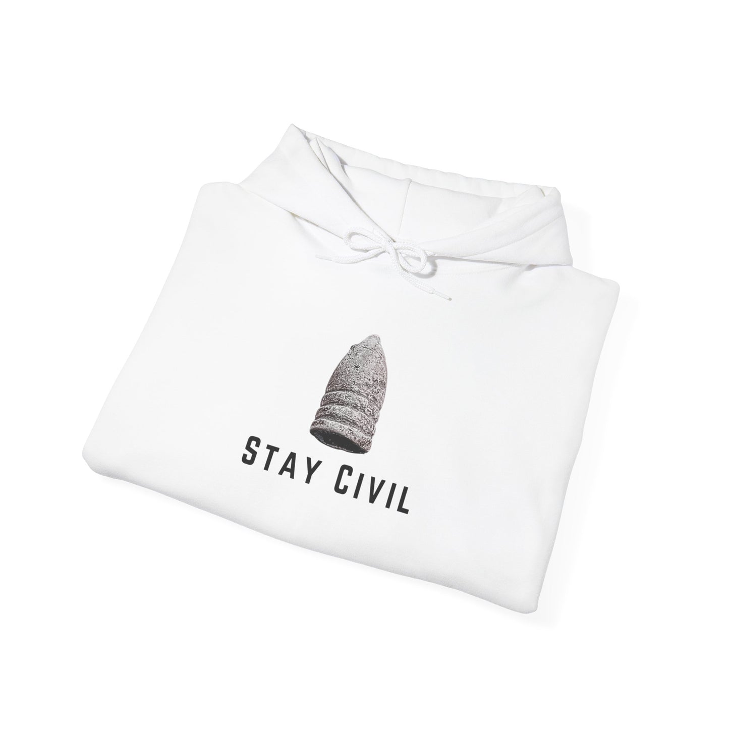 Stay Civil Unisex Heavy Blend™ Hooded Sweatshirt