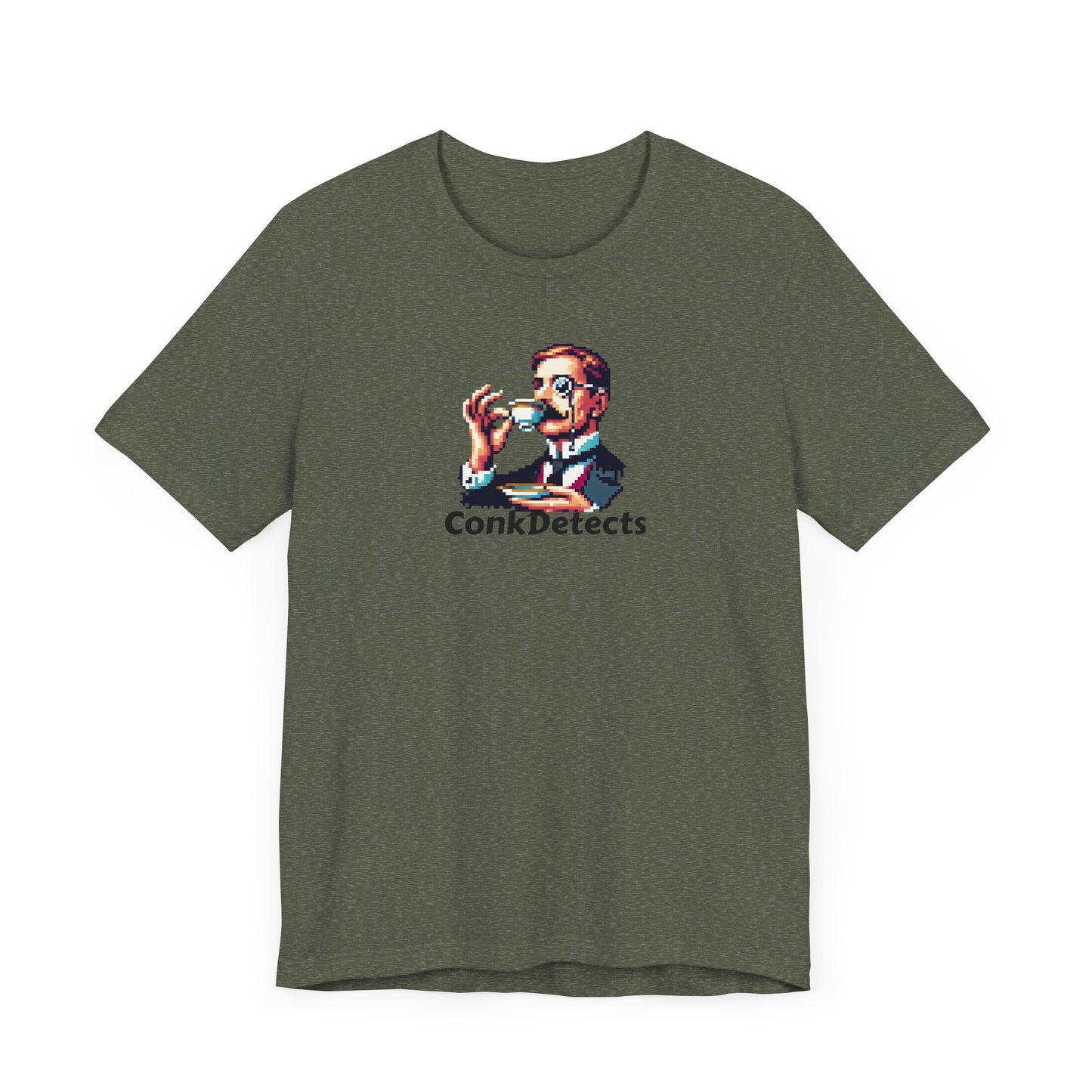 Pinky's Up! ConkDetects Unisex Jersey Short Sleeve Tee
