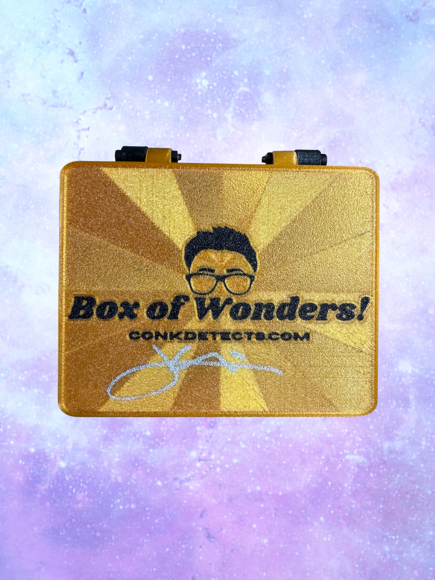 Box of Wonders™- Gold Signature Series Hinged Metal Detecting Finds Box