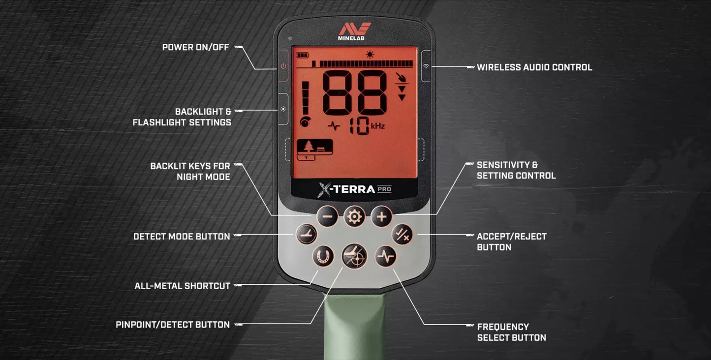Minelab X-Terra Pro Metal Detector