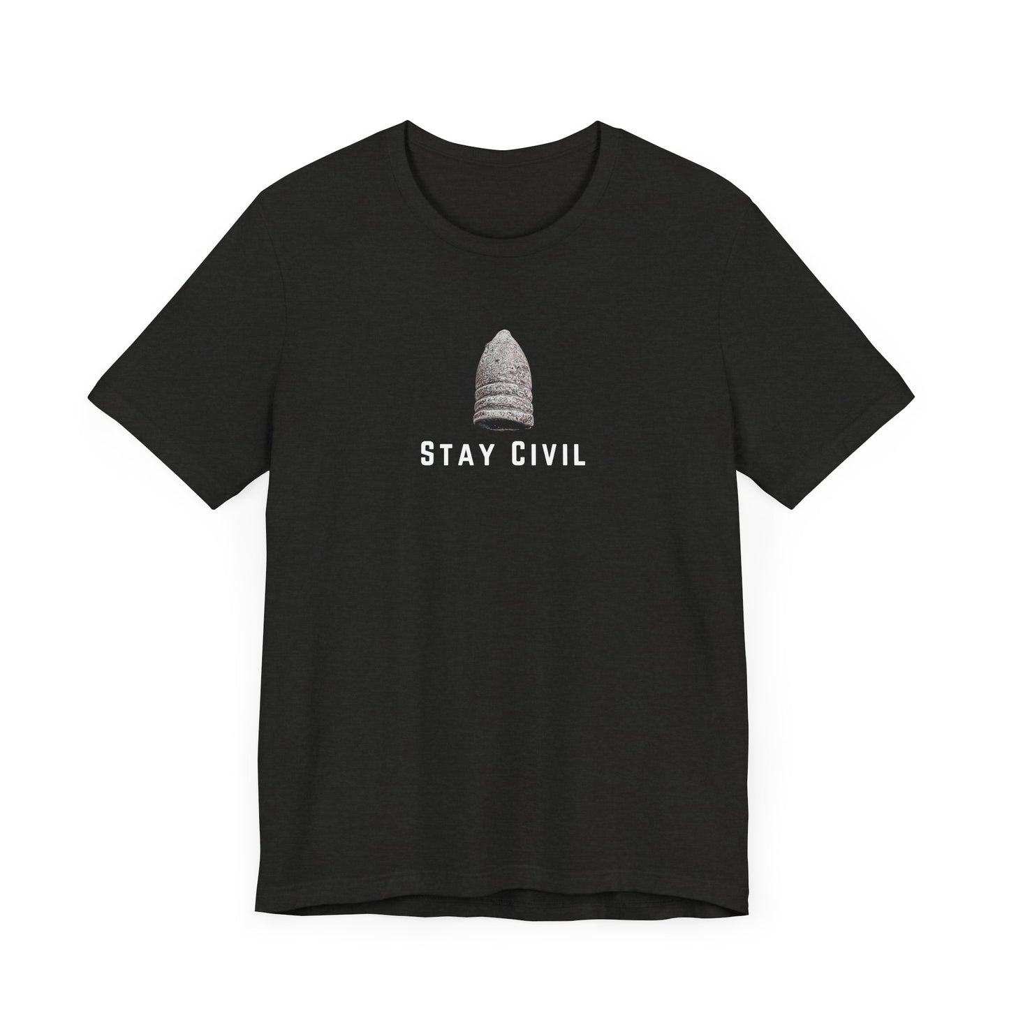 Stay Civil-3 Ringer White Font