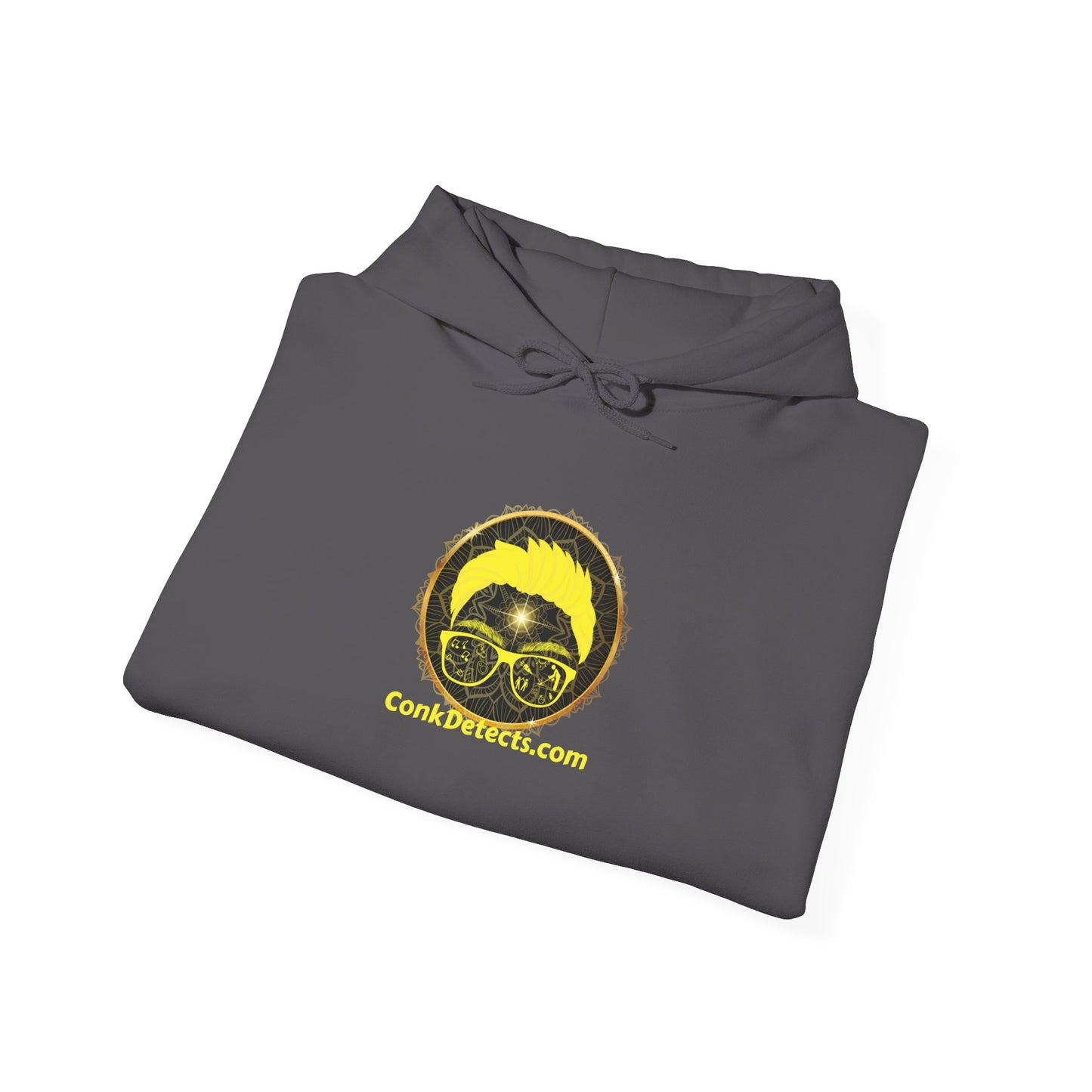 ConkDetects OMEGA Logo Unisex Heavy Blend™ Hooded Sweatshirt