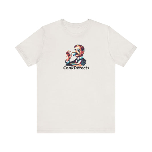 Pinky's Up! ConkDetects Unisex Jersey Short Sleeve Tee