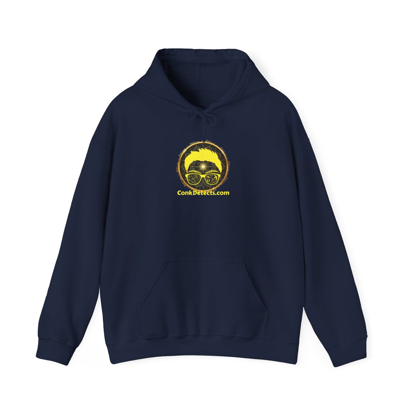 ConkDetects OMEGA Logo Unisex Heavy Blend™ Hooded Sweatshirt