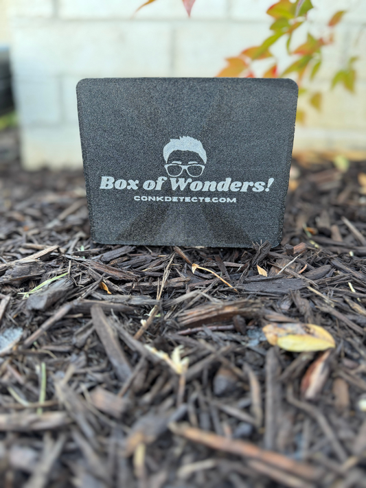 Box of Wonders™ – Premium Metal Detecting Finds Box (Made in USA) UNHINGED