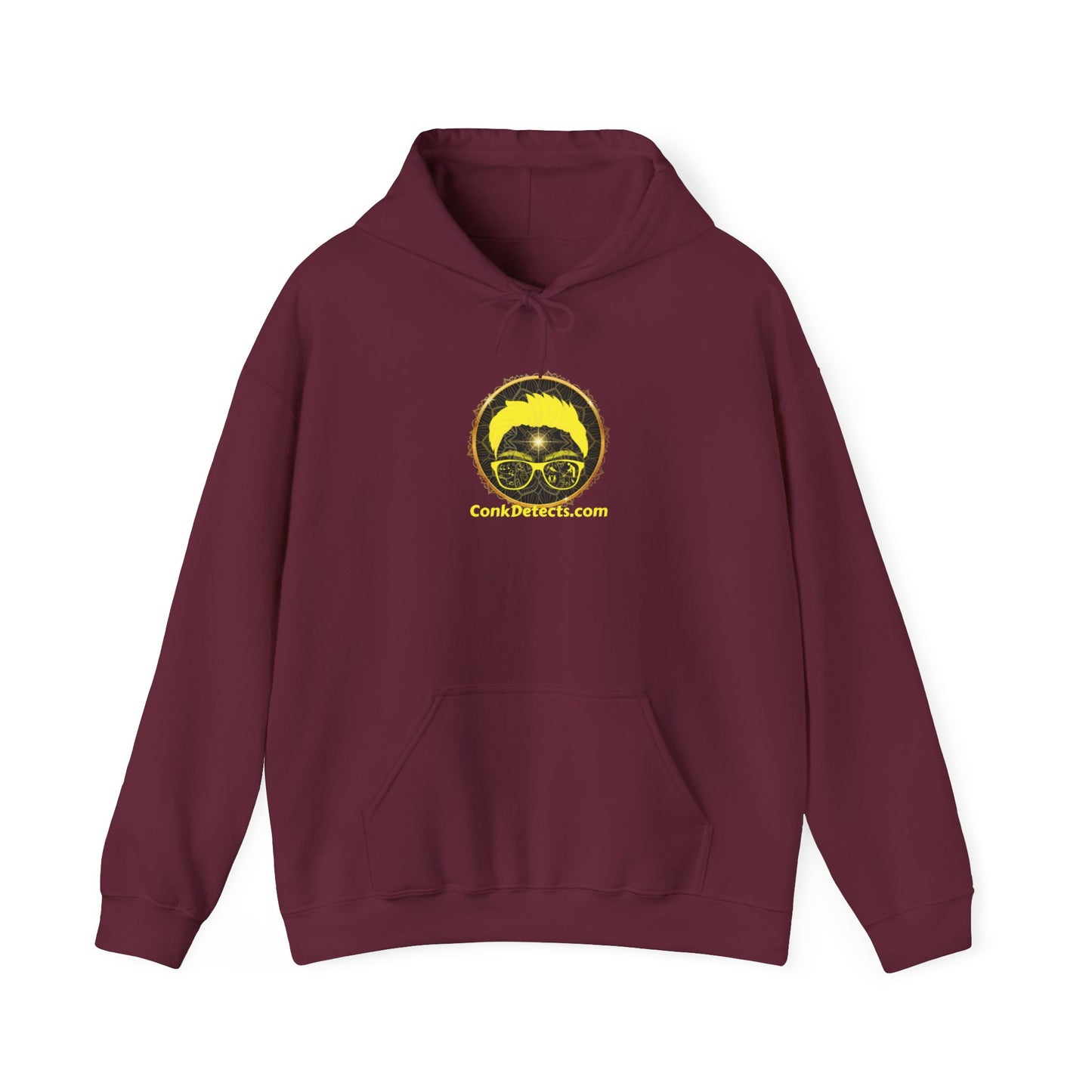 ConkDetects OMEGA Logo Unisex Heavy Blend™ Hooded Sweatshirt