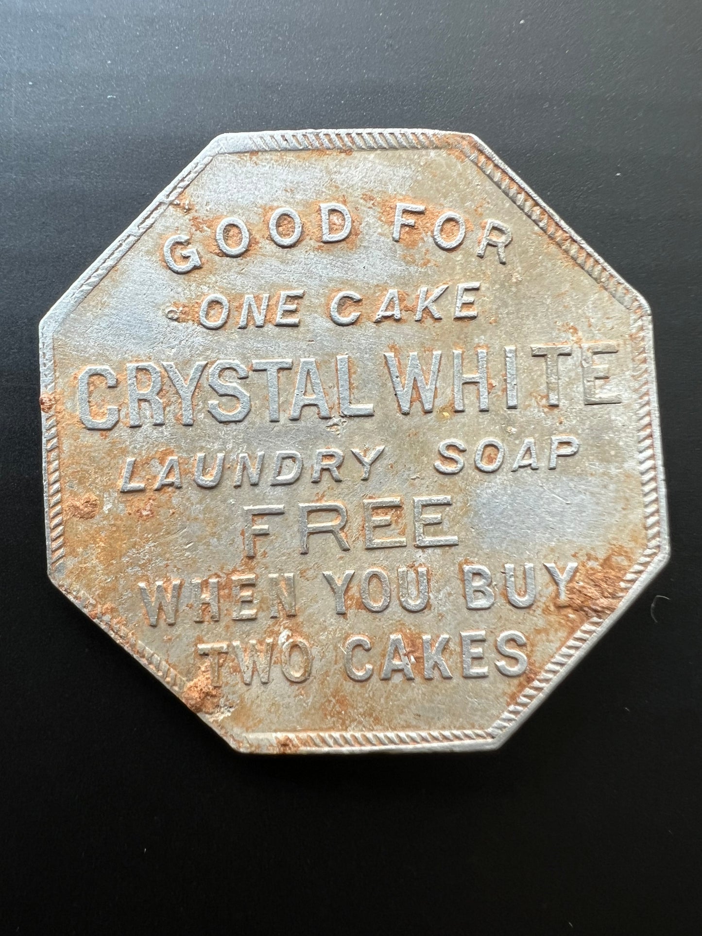 Crystal White Laundry Soap Token #13