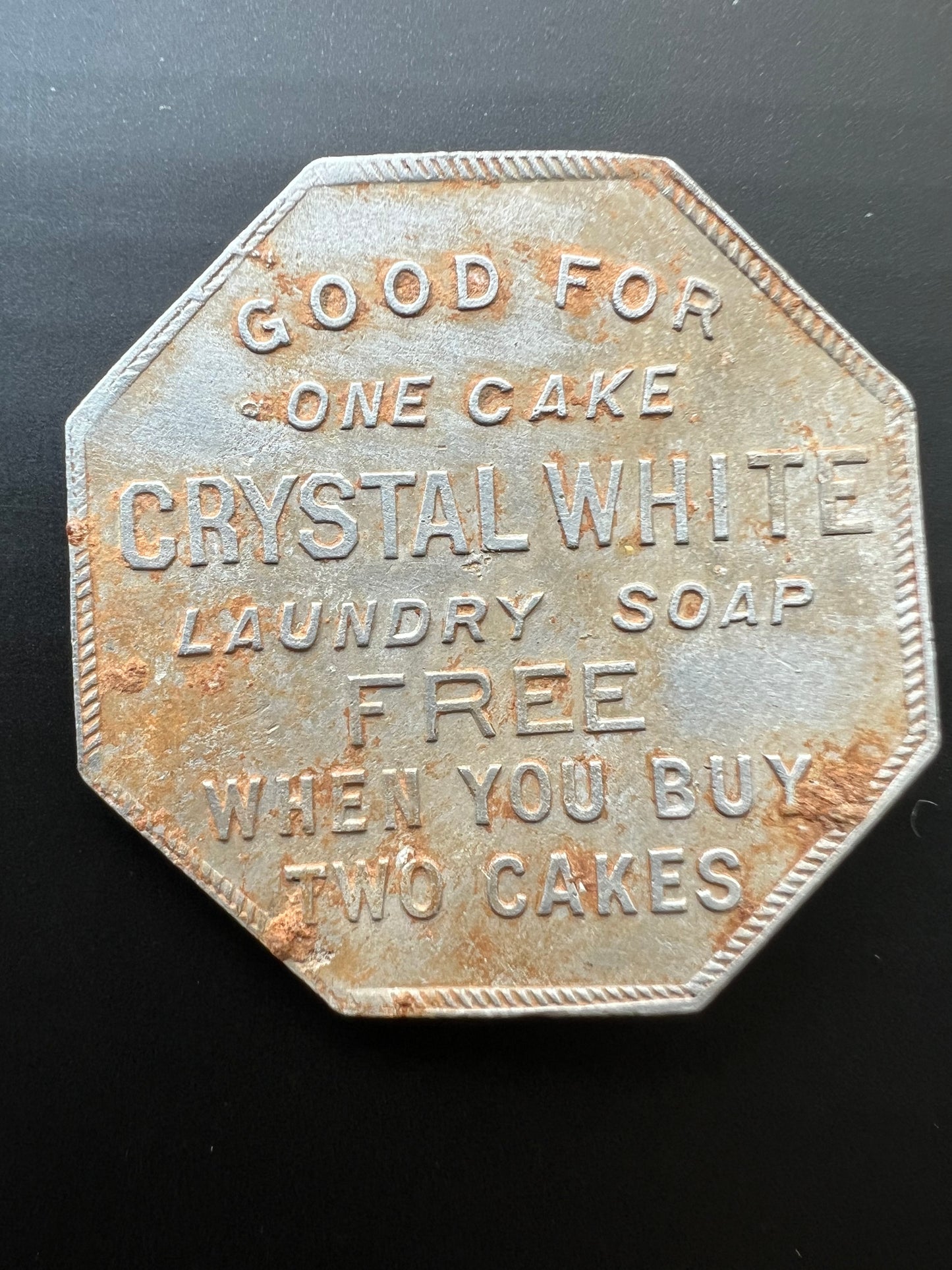 Crystal White Laundry Soap Token #13